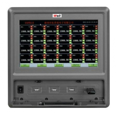 Well出品10.1寸彩屏觸摸式無(wú)紙記錄儀TP1000