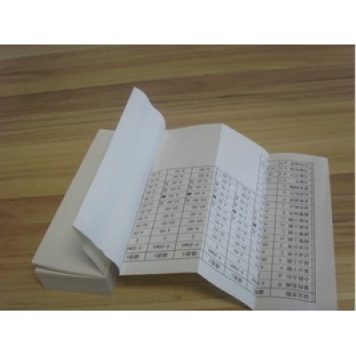 有紙記錄儀打印紙記錄紙 折疊式熱敏打印紙 規格120mm*40mm*8m